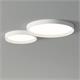 Deckenleuchte UP 55.3W LED weiss matt  230V/ 2700K 5127lm D=730 H=70 IP20