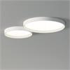Deckenleuchte UP 55W+26W LED weiss matt  230V/ 2700K 7608Lm D=730+500mm H=70 IP20