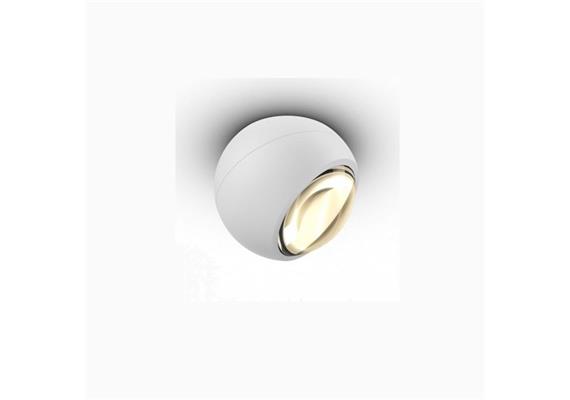 Deckenstr. io Spotlight Giro LED 13W weissmatt  230V 3000K head D=100mm H=80mm 360°drehbar