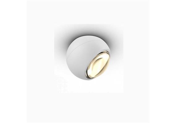 Deckenstr. io Spotlight Giro LED 13W weissmatt  230V 3000K head D=100mm H=80mm 360°drehbar