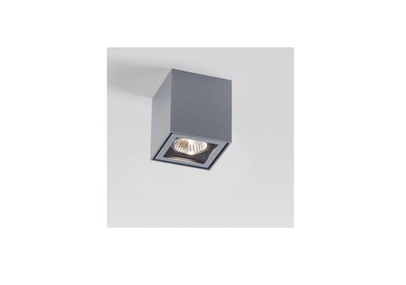 Deckenstrahler Boxy 5W LED Alu  230V/ GU10 /B=80 H=90 / IP44