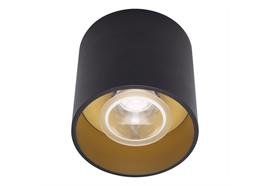 Deckenstrahler Cilindro 12W Linse 36° schwarz-gold  240V 3000K 1266Lm CRI90 D=93 H=93 IP20