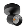 Deckenstrahler Minitube Led 9.2W schwarz  240V/863lm CRI90 2700K D=60 H=157 / IP20