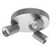 Deckenstrahler Minitube Trio Led 3x9.2W silberfarbig  240V/3x883m CRI90 3000K D=250 H=157