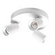 Deckenstrahler Minitube Trio Led 3x9.2W weissmatt  240V/3x883lm CRI90 3000K D=250 H=157