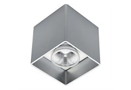 Deckenstrahler Quadrato LED 12W silber  240V 2700K 1139Lm CRI90 L=93 H=93 IP20