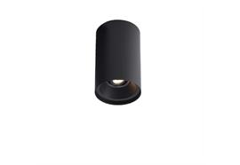 Deckenstrahler SOLID PETIT 2.0 LED 6W 2700K schwarz matt  240V/ 8W/ 540lm H=130 D=82mm