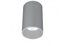 Deckenstrahler Tube Led 9.3W 50° starr silbergrau  240V/956lm CRI90 2700K D=90 H=150 IP20
