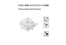 Dimmer Casambi 240V LED 1-150W (150W HG) für Einbau  240V/ L=41 B=37 H=14 / IP20