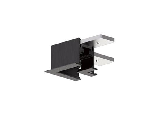 Eckstück 90° für Einbau Stromschiene Magneto mini 05 schwarz  H=50.5 B=50.5x50.5mm/ IP20