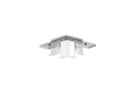 Eckstück 90° für Einbau-Stromschiene Magneto mini 05 weiss  H=50.5 B=50.5x50.5mm IP20