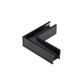 Eckstück 90° HR Stromschiene Magneto mini schwarz matt  H=29 B=26.2mm IP20