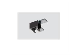 Eckstück 90° HR Stromschiene Magneto mini weiss matt  H=29 B=26.2mm IP20