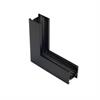 Eckstück 90° VK Stromschiene Magneto mini schwarz matt  H=29 B=26.2mm IP20