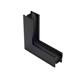 Eckstück 90° VK Stromschiene Magneto mini schwarz matt  H=29 B=26.2mm IP20