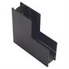Eckstück 90° VK Stromschiene Magneto schwarz matt  H=52.5 B=26.2mm IP20