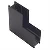 Eckstück 90° VK Stromschiene Magneto schwarz matt  H=52.5 B=26.2mm IP20