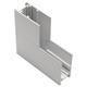 Eckstück 90° VK Stromschiene Magneto weiss matt  H=52.5 B=26.2mm IP20