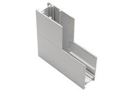 Eckstück 90° VK Stromschiene Magneto matt H=52.5 B=26.2mm IP20