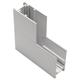 Eckstück 90° VK Stromschiene Magneto weiss matt  H=52.5 B=26.2mm IP20
