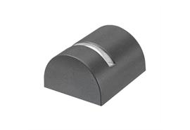 Effekt-Strahler Lyss 1.0 / 3W 8°x160° anthrazit  24V-DC 2700K L=73mm B=62 H=40 IP65