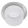 Einbaul. 80mm nickel satin mit Glas satiniert  mit Bajonetverschl. für Retrofit As=68 IP20