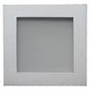 Einbaul. 90x90mm weiss /Glas matt  Schnappverschl. für PAR16 As=76x76mm ET=130 IP44