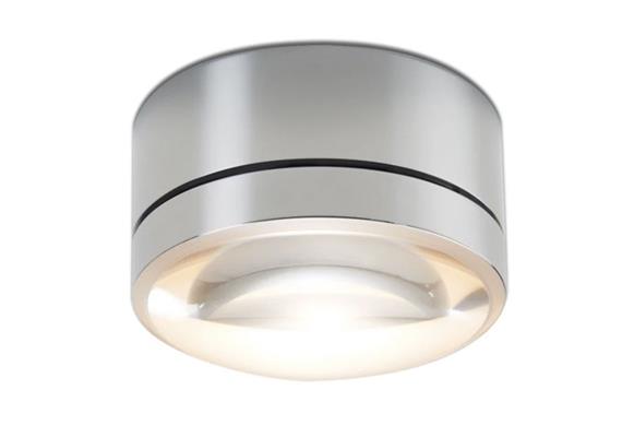 Einbauleuchte Globe LED 11W 2700K chrom  230V 650lm As=100 D=120mm H=8mm