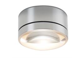 Einbauleuchte Globe LED 11W 2700K chrom  230V 650lm As=100 D=120mm H=8mm