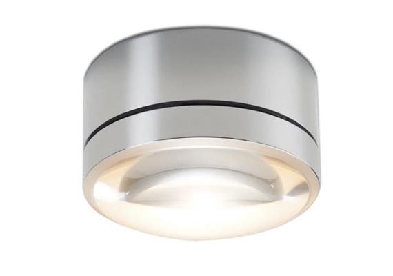 Einbauleuchte Globe LED 11W 2700K chrom  230V 650lm As=100 D=120mm H=8mm