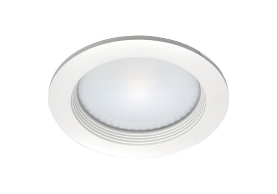 Einbauleuchte LED 10W 2700°K starr weiss  Ausschnitt=140mm / D=165mm / ET=68mm