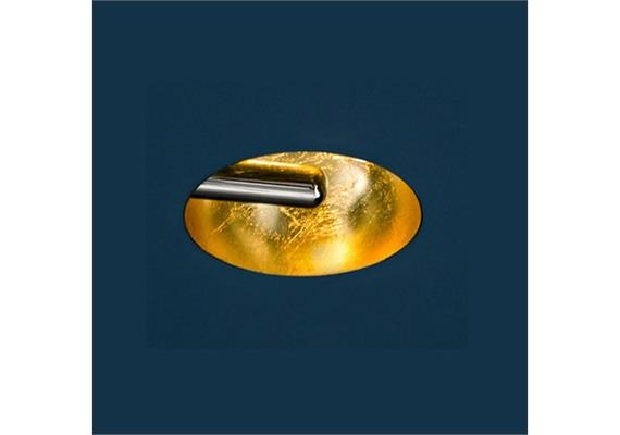 Einbauleuchte Pepita 1W Led ww vergoldet  230V/1W LED 350mA 2700°K 100lm