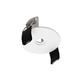 Einbaumodul rund d=60 weiss matt  AS 48mm h=2mm für M10x1  mit Spreitzfeder für Hohlraum