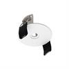 Einbaumodul rund d=60 weiss matt  AS 48mm h=2mm für M10x1  mit Spreitzfeder für Hohlraum