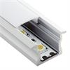 Einbauprofil INTRO 15 für LED alu eloxiert  B=23.3mm ohne Laschen B=17.2mm H=15mm L=2000