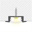 Einbauprofil INTRO 7 für LED alu eloxiert  B=23.3mm mit Laschen B=17.2mm H=8mm L=2500mm | Bild 3