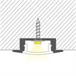 Einbauprofil INTRO 7 für LED alu eloxiert  B=23.3mm mit Laschen B=17.2mm H=8mm L=4000 | Bild 3