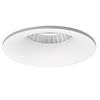 Einbaustrahler LED 9.2W starr weiss matt  DC 2700K 500mA 863Lm CRI90 D=82mm / IP54