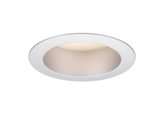 Einbaustrahler LED 9W 3000°K IP44 sandweiss  LED 9W/500mA / D=92mm AS=83mm H=65mm