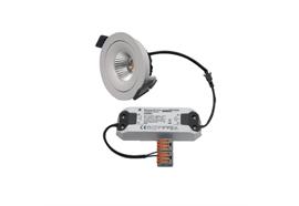 Einbaustrahler SET 6.1W D=95 36° weiss matt  240V/DC 2700K 350mA 727lm CRI90 / IP44