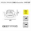 Einbaustrahler SET-DALI 9W D=95 60° schwarz matt  240V/ DC 3000K 500mA 1051lm CRI90 / IP44 | Bild 2