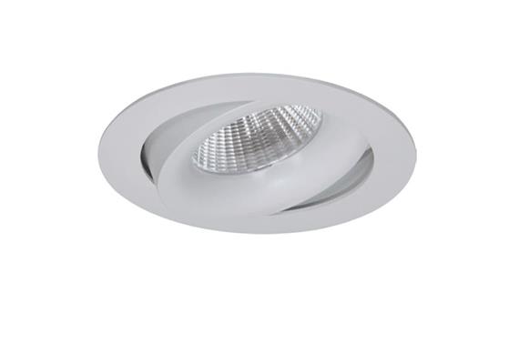 Einbaustrahler SET-DALI 9W D=95 60° weiss matt  240V/ DC 3500K 500mA 1011lm CRI90 / IP44