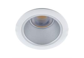 Einbaustrahler starr LED 10W 45° chrommatt  24V/DC / 3000°K / ET=130 D=100 As=85 /IP44