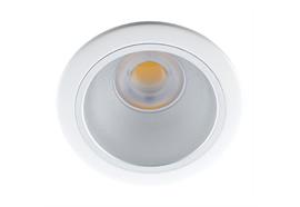 Einbaustrahler starr LED 10W 45° ww weiss  24V/DC / 3000°K / ET=130 D=118 As=100/ IP44