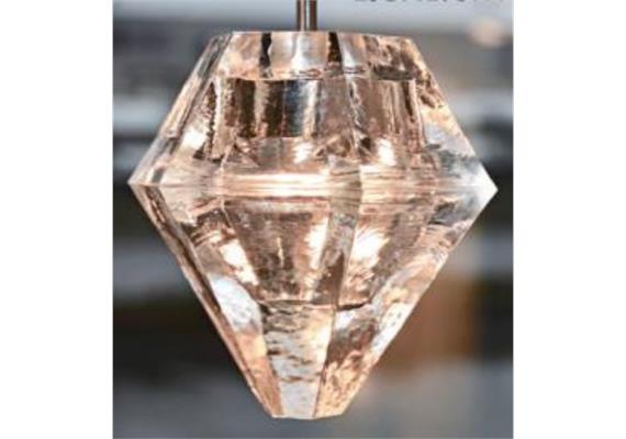 Einzelpendel ARY LED Glas- Diffusor Kugel klar  24V 700lm 5W 2700°K D=110mm