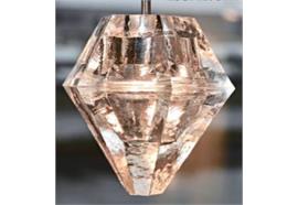 Einzelpendel ARY LED Glas- Diffusor Kugel klar  24V 700lm 5W 2700°K D=110mm