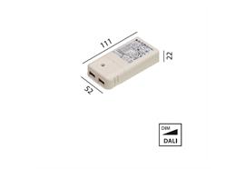 Elektr. Konverter 10W-20W DALI  220-240V L=111 B=52 H=22