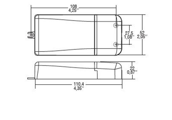Elektr. Konverter 10W-20W / LC DALI  220-240V / L=111 B=52 H=22