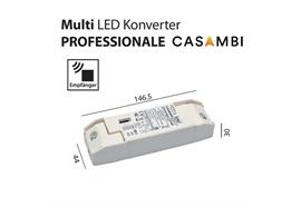 Elektr. Konverter mit Casambi Smart 38W universal  220-240V / L=146.5 B=44 H=30 / IP20
