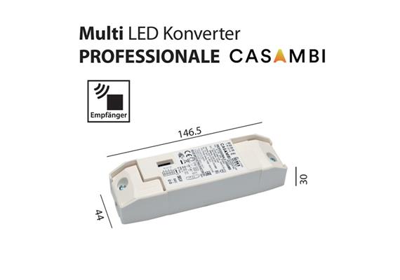 Elektr. Konverter mit Casambi Smart 38W universal  220-240V / L=146.5 B=44 H=30 / IP20